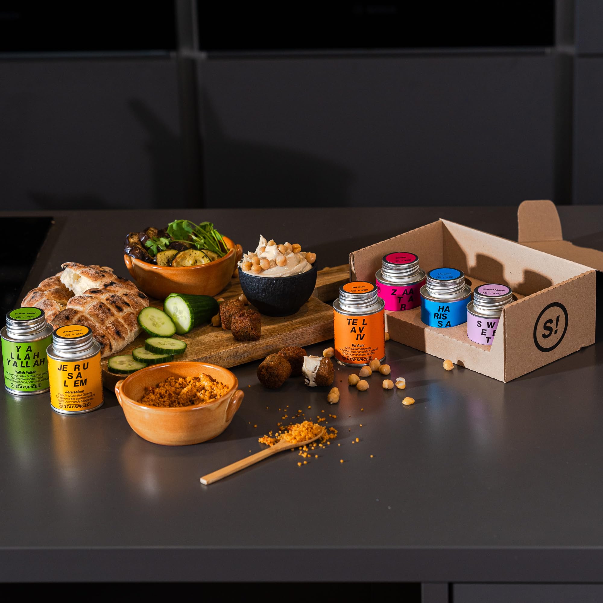 STAY SPICED! Levante | Premium Gewürzset by NENI mit 6 Gewürzen