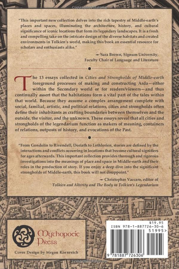Cities and Strongholds of Middle-earth: Essays on the Habitations of Tolkien's Legendarium - Image 2