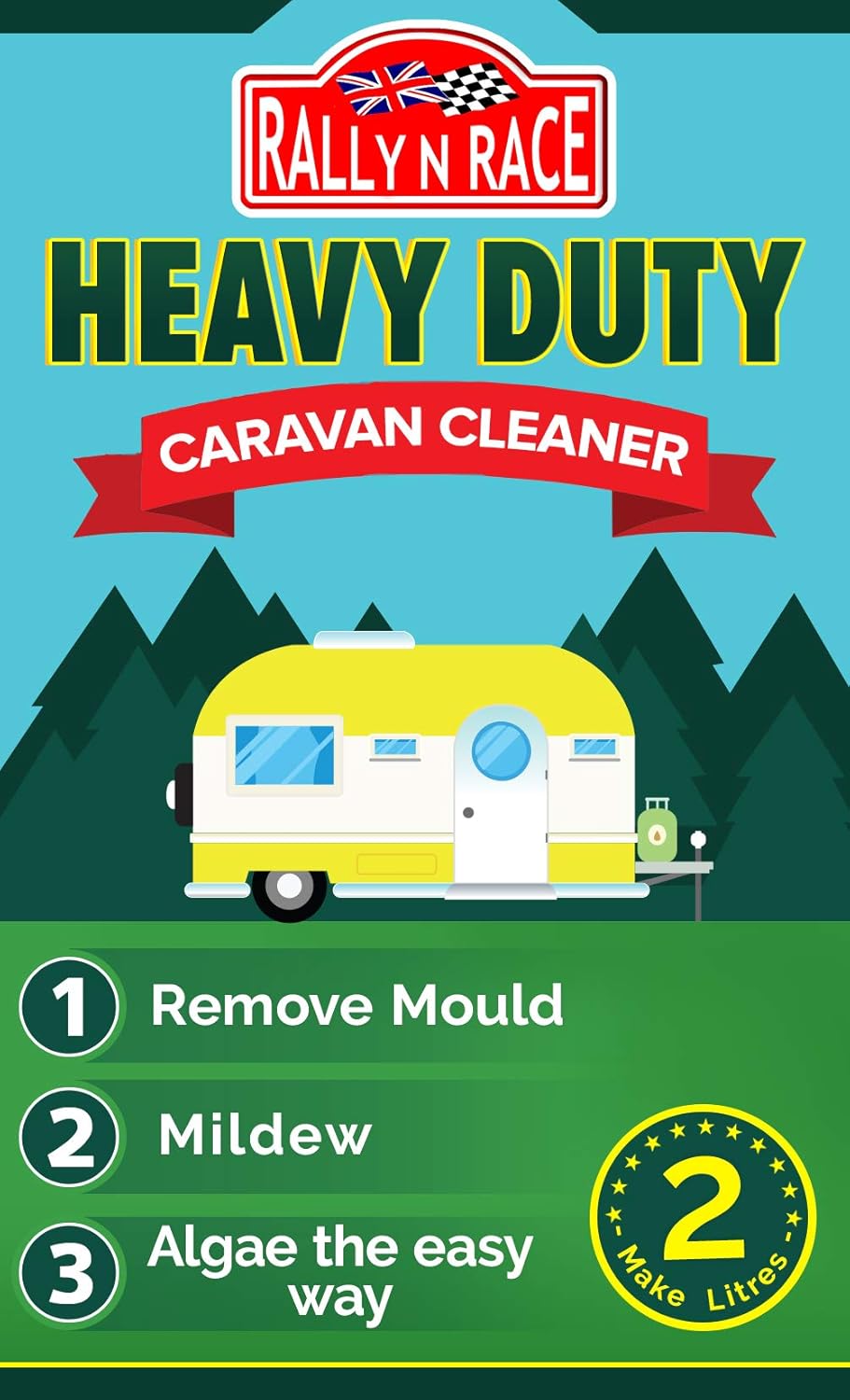 Rally N Race Caravan Cleaner (Makes 2 Litres) Amazon.co.uk Automotive