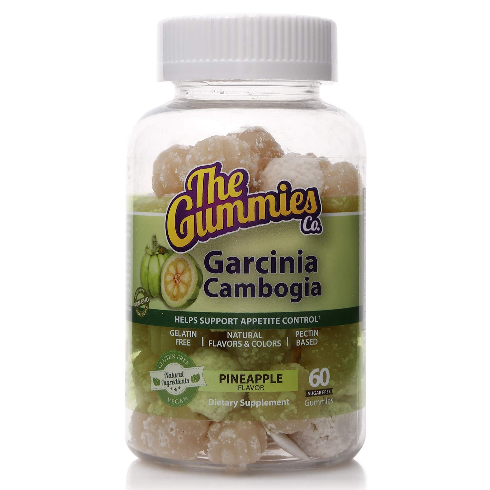 The Gummies Co. Garcinia Cambogia | Sugar Free Pineapple Flavor