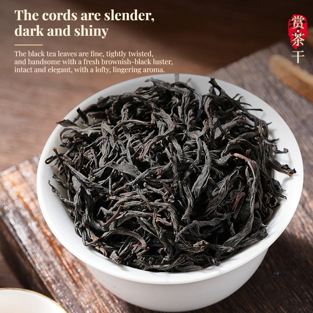 Tè Nero Lapsang Souchong Di Grado 1 | Tè in Foglie Sciolte | Aroma Dolce E Morbido 250g * 2/17,64oz | Ottimo Regalo Per Gli Amanti Del Tè