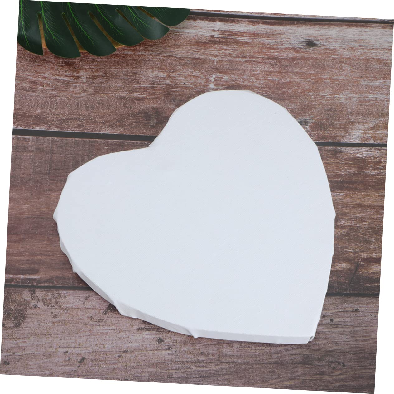 DOITOOL 2Pcs Loving Heart Canvas Drawing Board Creative Painting Board for Wide Durable Material for Unique and Fun Art Projects