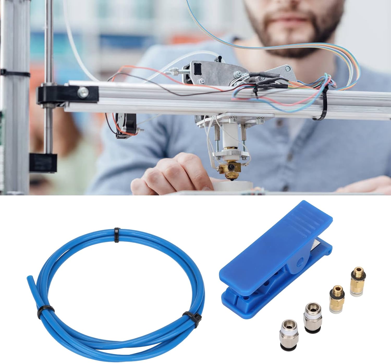 review Jiawu 3D Printer Parts, Convenient Practical Small Compact 3D Printer Accessories Stable Reliable for Replacement for Home for Office