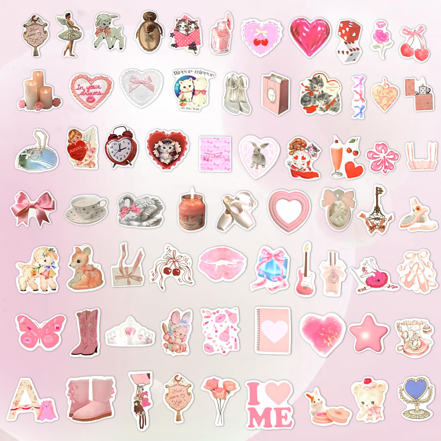 120Pcs Aesthetic Sticker - Image 3