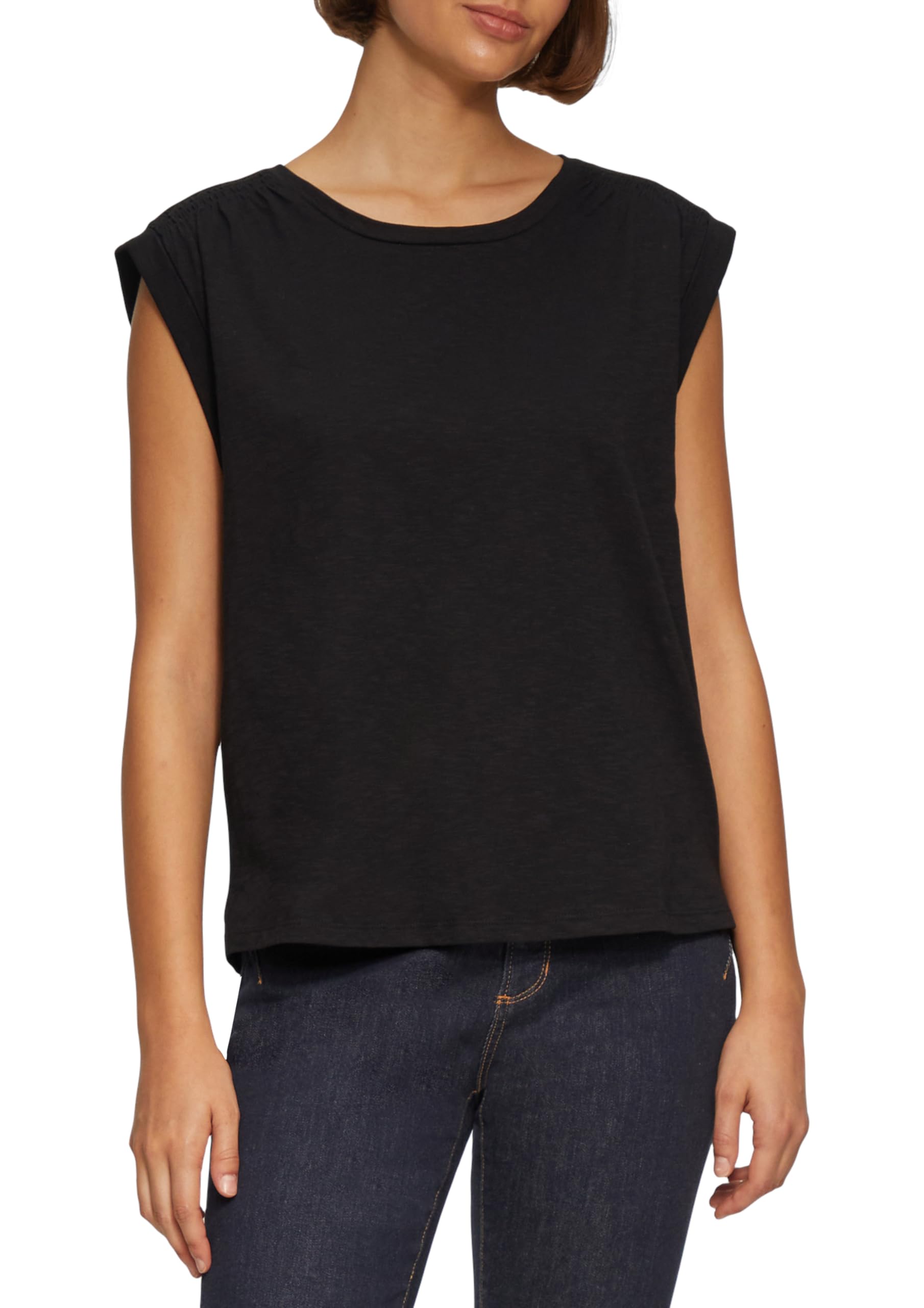s.Oliver Women's T-Shirt, Black 9999, 10