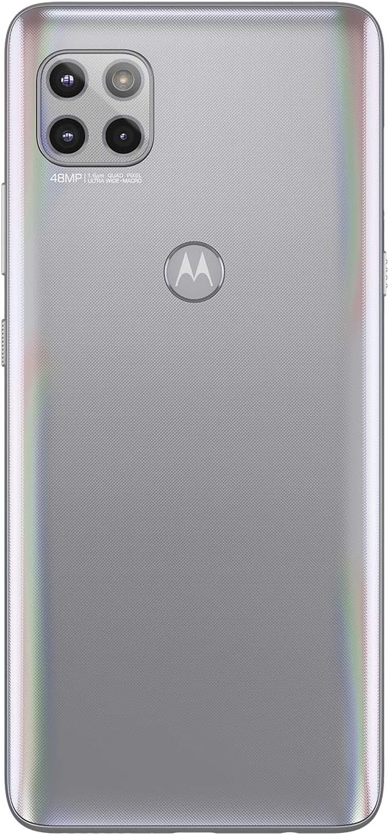 Up To 50% OFF Motorola Moto G 5G | Unlocked | International GSM Only | 6/128GB | MP Camera | 2020 | Frosted Silver | NOT Compatible with Sprint or Verizon