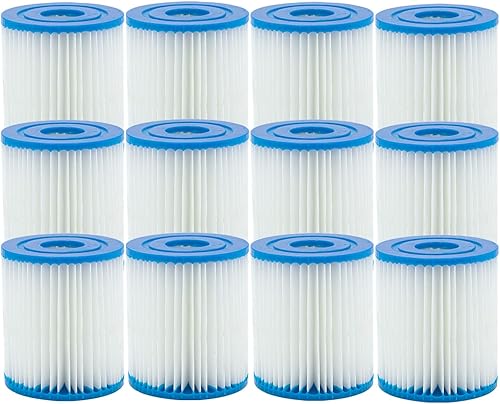 Miniatura 7 de IMee Cartucho de filtro de piscina tipo I, repuesto de cartucho de filtro de spa de piscina tipo 1, cartucho de filtro de bañera de hidromasaje (2