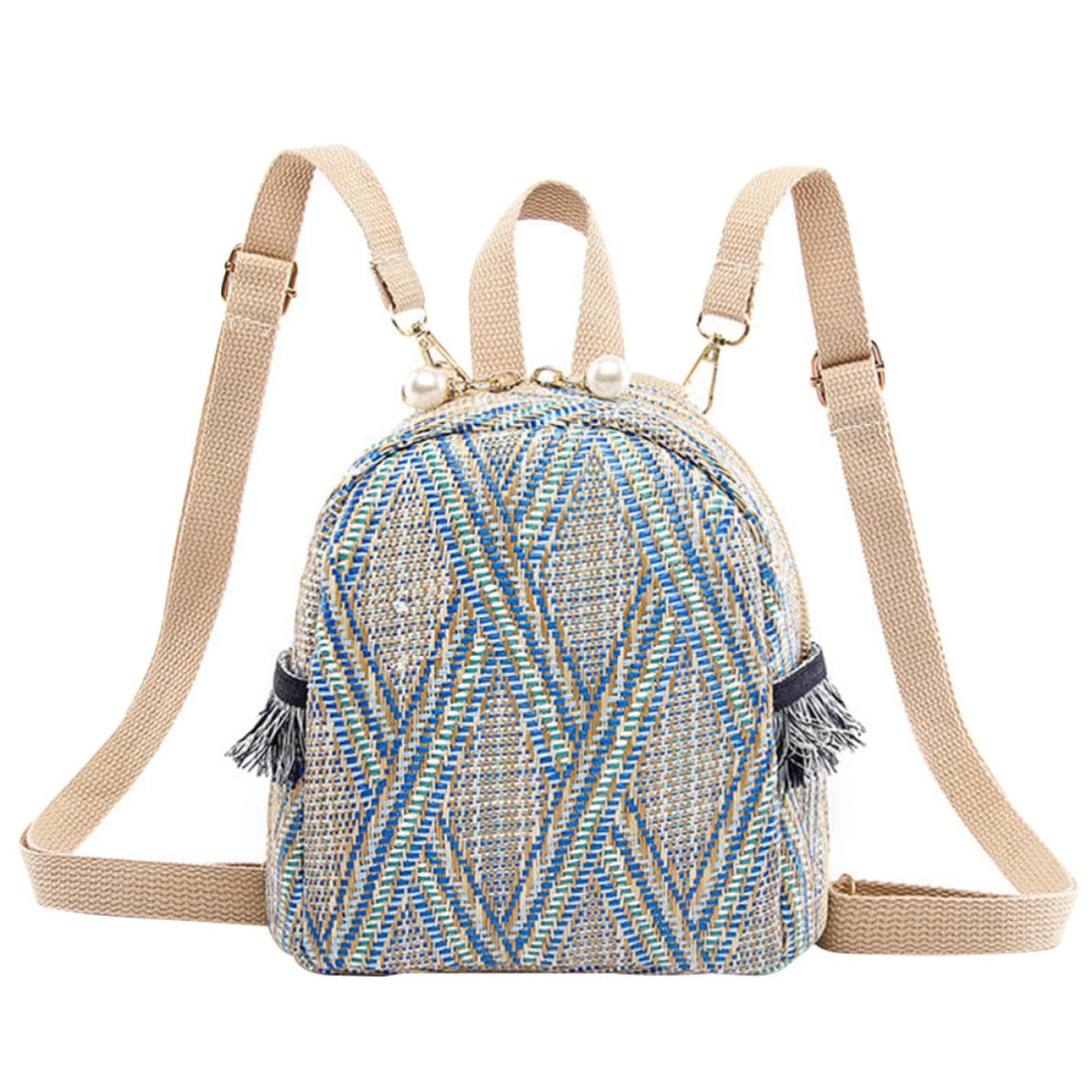 Mochila de mujer Levemolo de poliéster con gran capacidad y bolso de hombro ajustable diario 8