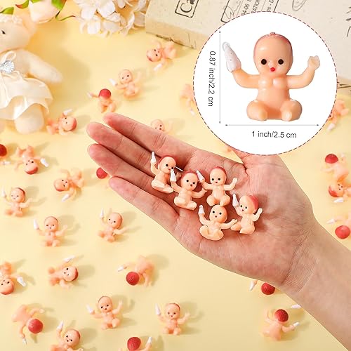 Miniatura 3 de Juego de 51 piezas de juguetes geniales para baby shower con texto en inglés "Who's Watching The Baby", juegos de regalo de madera para bebé,