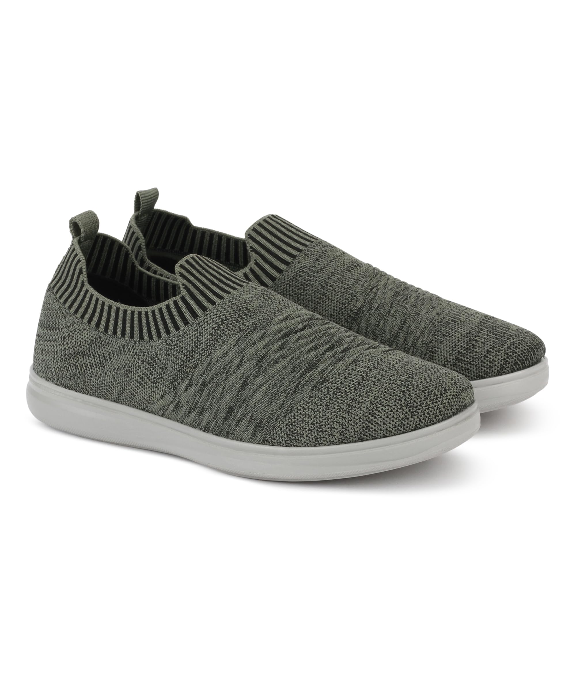 Aqualite Textured Slip-On Casual Shoes For Men, (Grey & Green), UK 06 (B0CLDLNFNW) Amazon Price History, Amazon Price Tracker