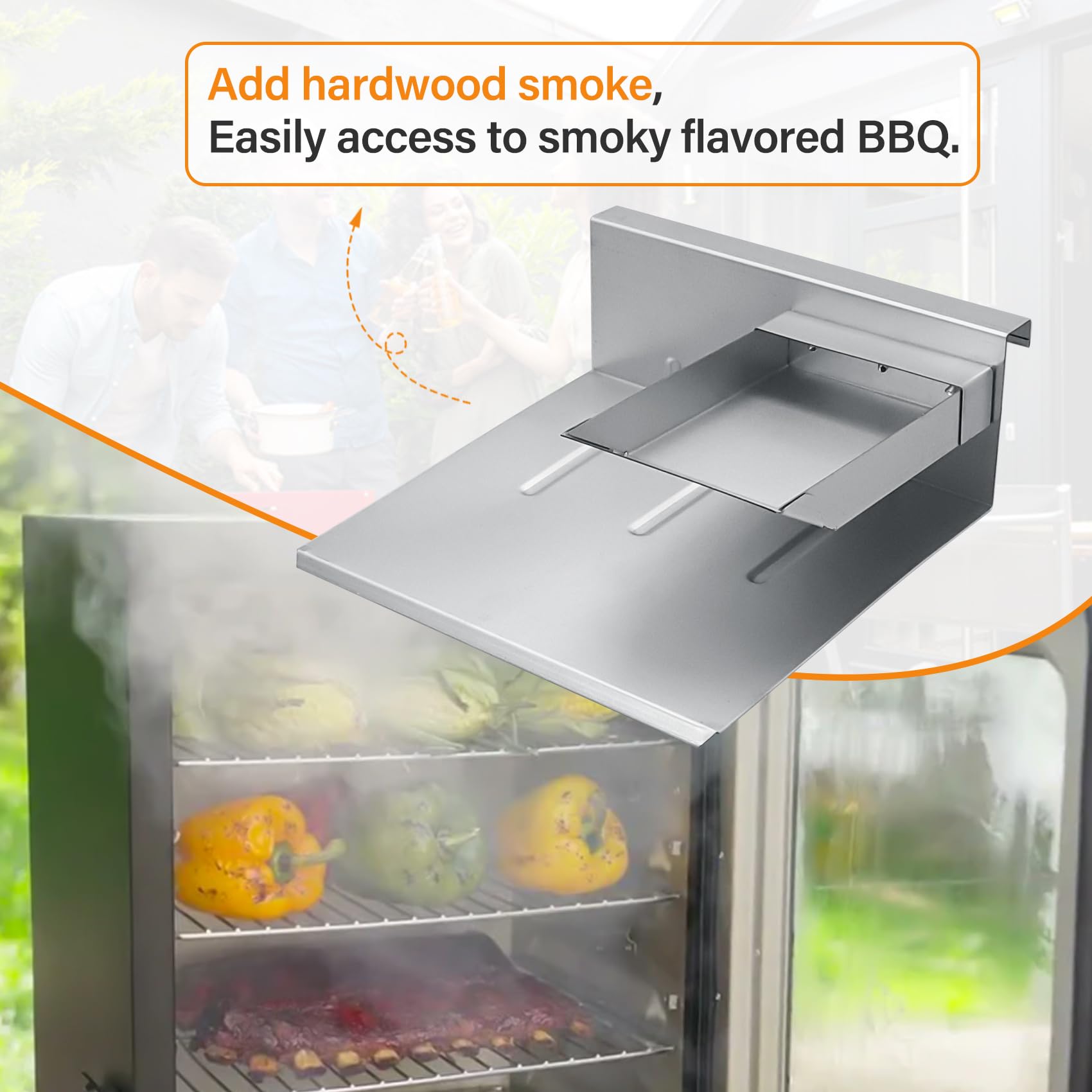 Hackschnitzelablage Für Masterbuilt Digital Elektro Smoker – Ersatzteil Für Mehrere Modelle, Einfach Einbauen