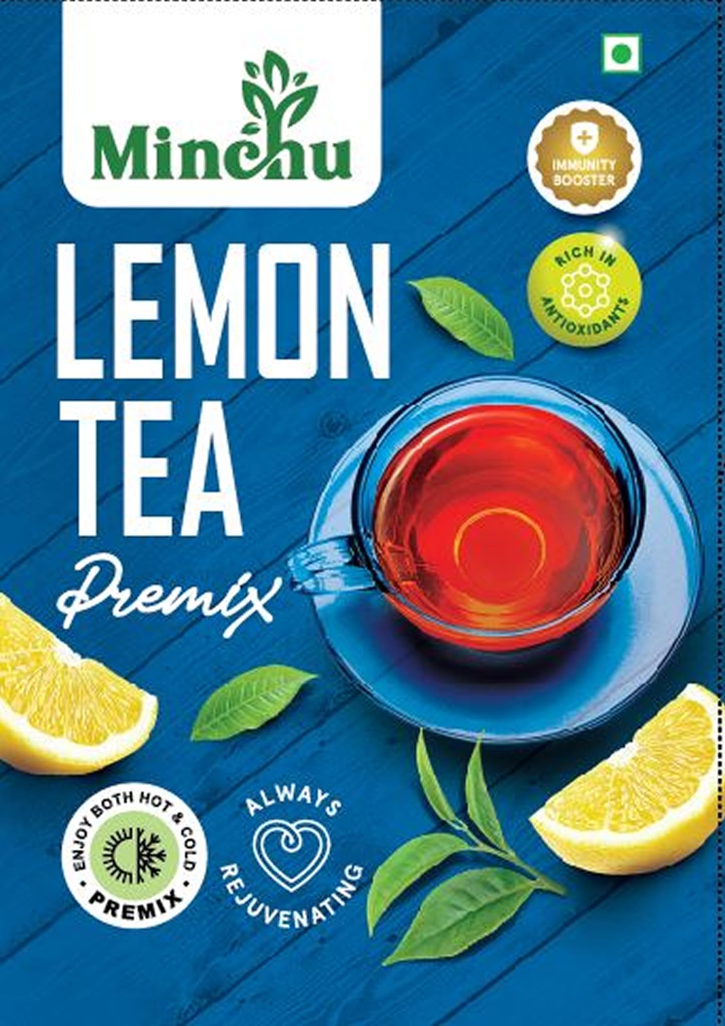 Minchu Lemon Tea Premix Powder - Refreshing Fruit Tea with Lemon Extract |No preservatives or colors added |Hot or Chilled Beverage Mix |Easy to Serve |Energy & Soothing Drink - 250gm — Amazon image 5