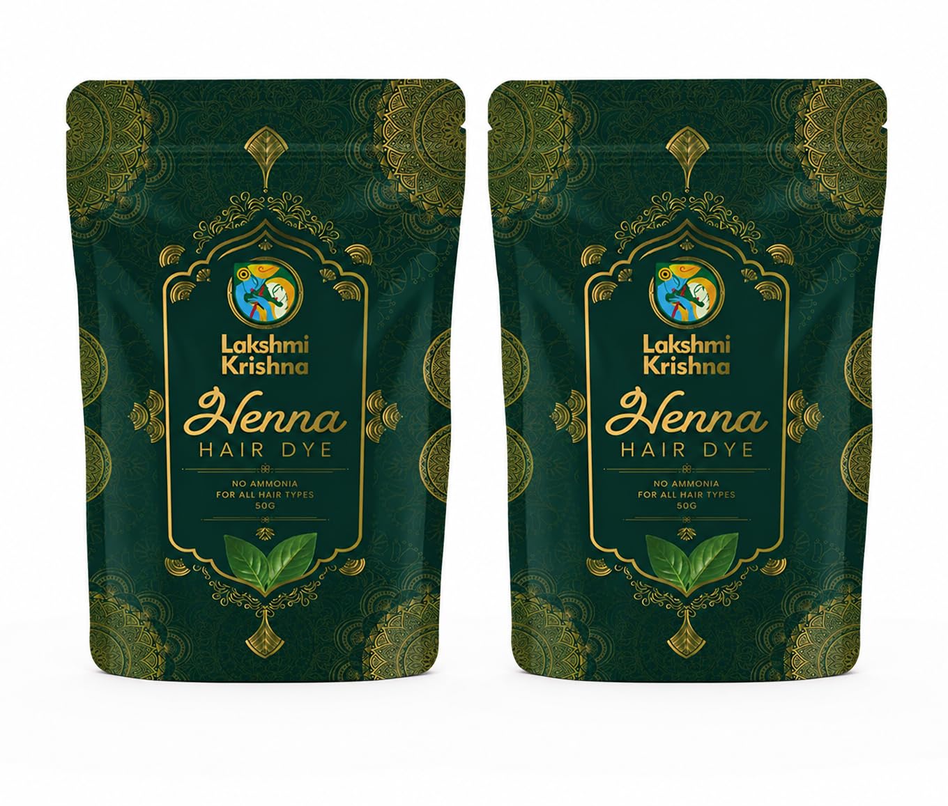 Lakshmi Krishna Naturals Natural Henna Hair Dye, No Ammonia, For All Hair Types | Hair Color | Rich, Long-Lasting Color & Shine | Safe for All Hair Types | Vegan & Cruelty-Free | Pack of 2-image-16