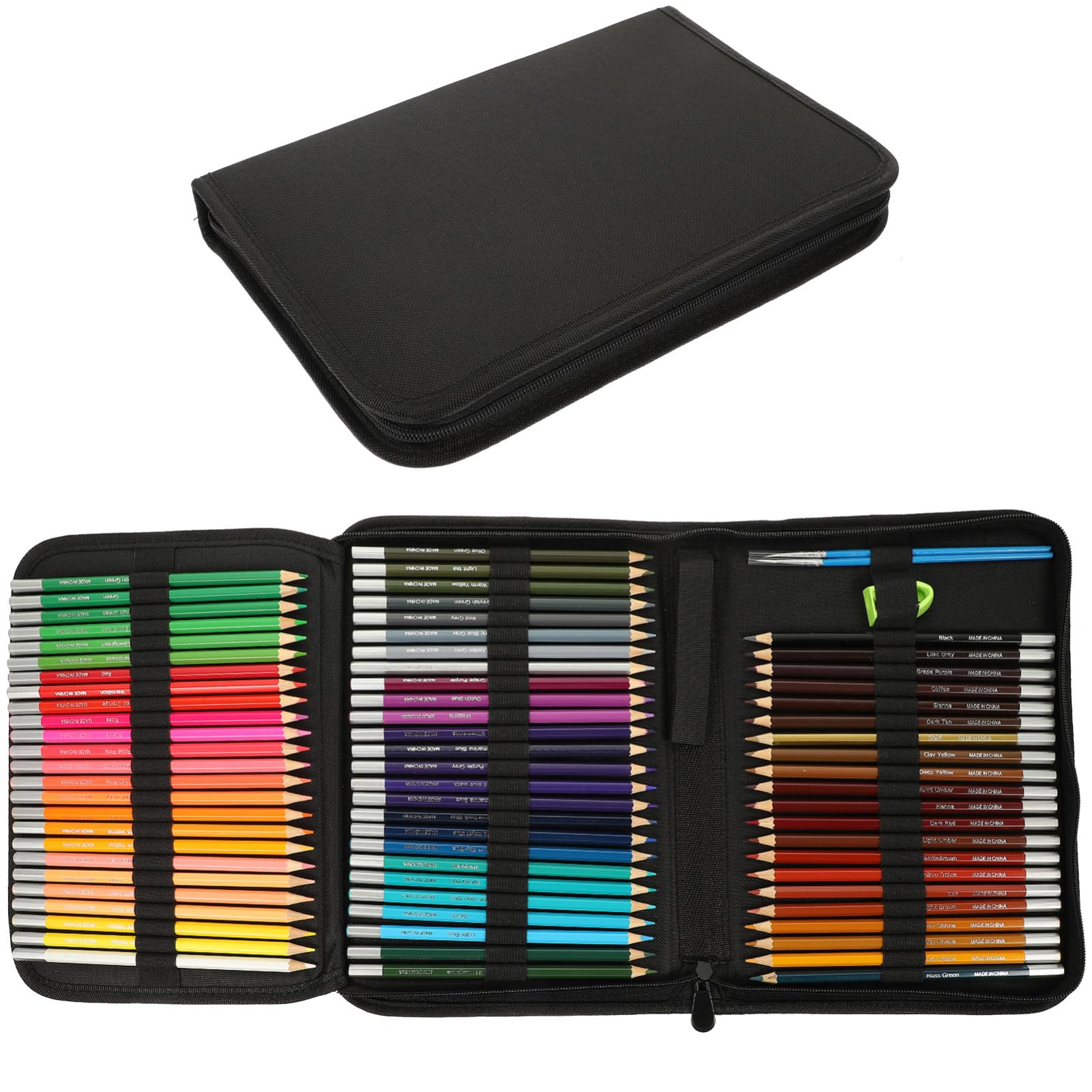 Housoutil Wasservermalbares Buntstiftset für Kinder, 1 Satz, Hexagonal