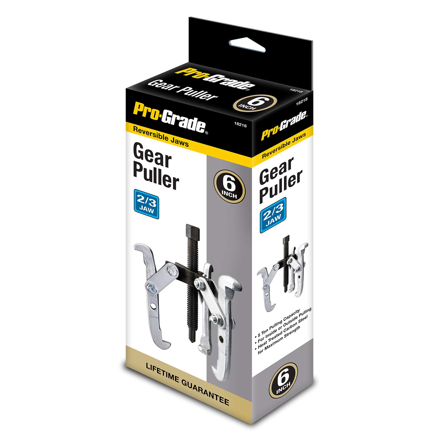 Pro-Grade 18218 6-Inch Reversible 2 and 3 Jaw Puller