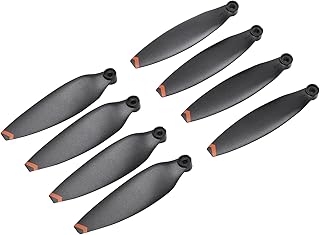 Shopping Spree Mini Drone Propellers, Light Weight High Rigidity Drone Blades Strong Stable Power Low Noise with Screws Screwdriver for FIMI X8 Mini(Orange Edge)