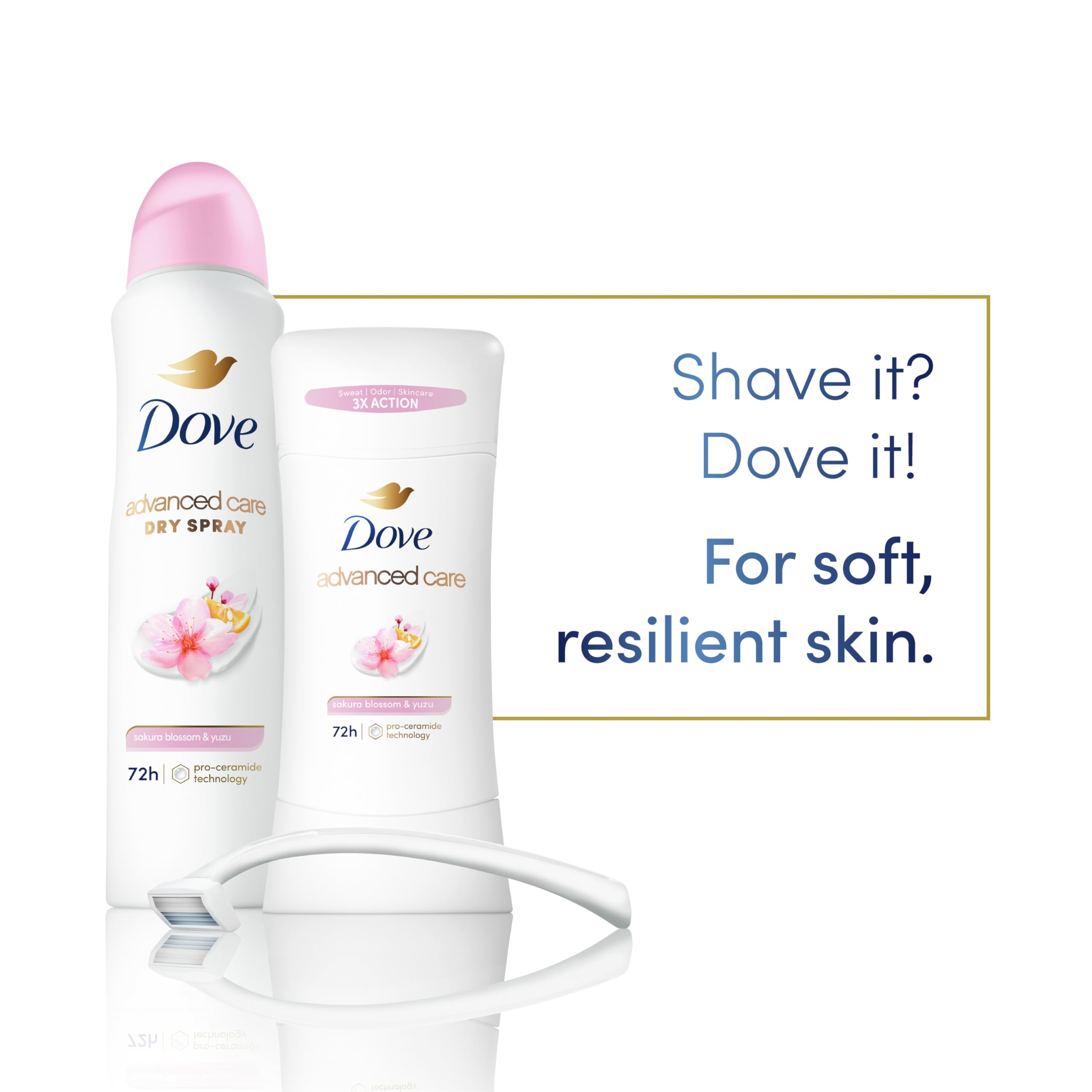 Amazon.com : Dove Advanced Care Antiperspirant Deodorant Spray for