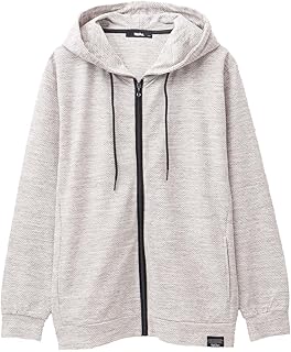 [Mossimo] [モッシモ] パーカー メンズ ジャガード素材 ハニカム柄 ジップアップ トップス