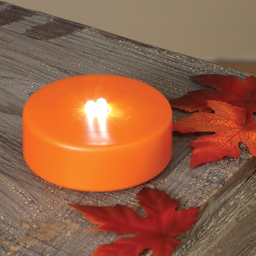 Orange Plastic Party Pumpkin Battery Operated LED