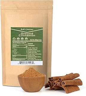 Kah's Journey Ground Cinnamon Powder, 2 lb, Premium Grade, Gluten Free, ...