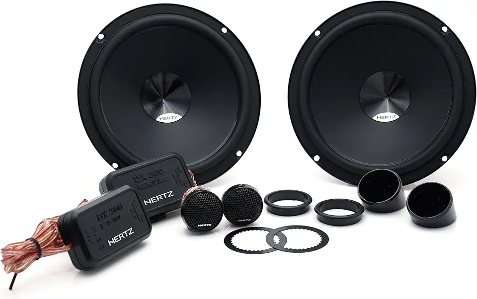 Kit 2 Vias Hertz DSK165.3 (6 pols. / 160W RMS)