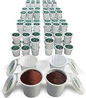 Vista 12 de 48 cápsulas iFillCup – Llena fresca docenas en minutos para cafeteras K Cup Usa tu café favorito: tostado fresco estatal, exótico, orgánico