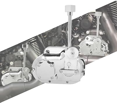 HCmotorku Motorcycle Reverse Gear Clutch Refit Back Speed Changer Fit for Harley Touring Road King Electra Street Glide FLHR FLTRX 2014-2020 Chrome