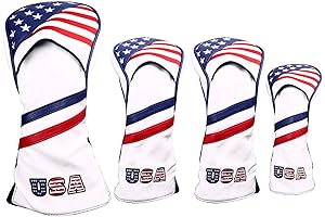 4pcs USA Golf Head Covers