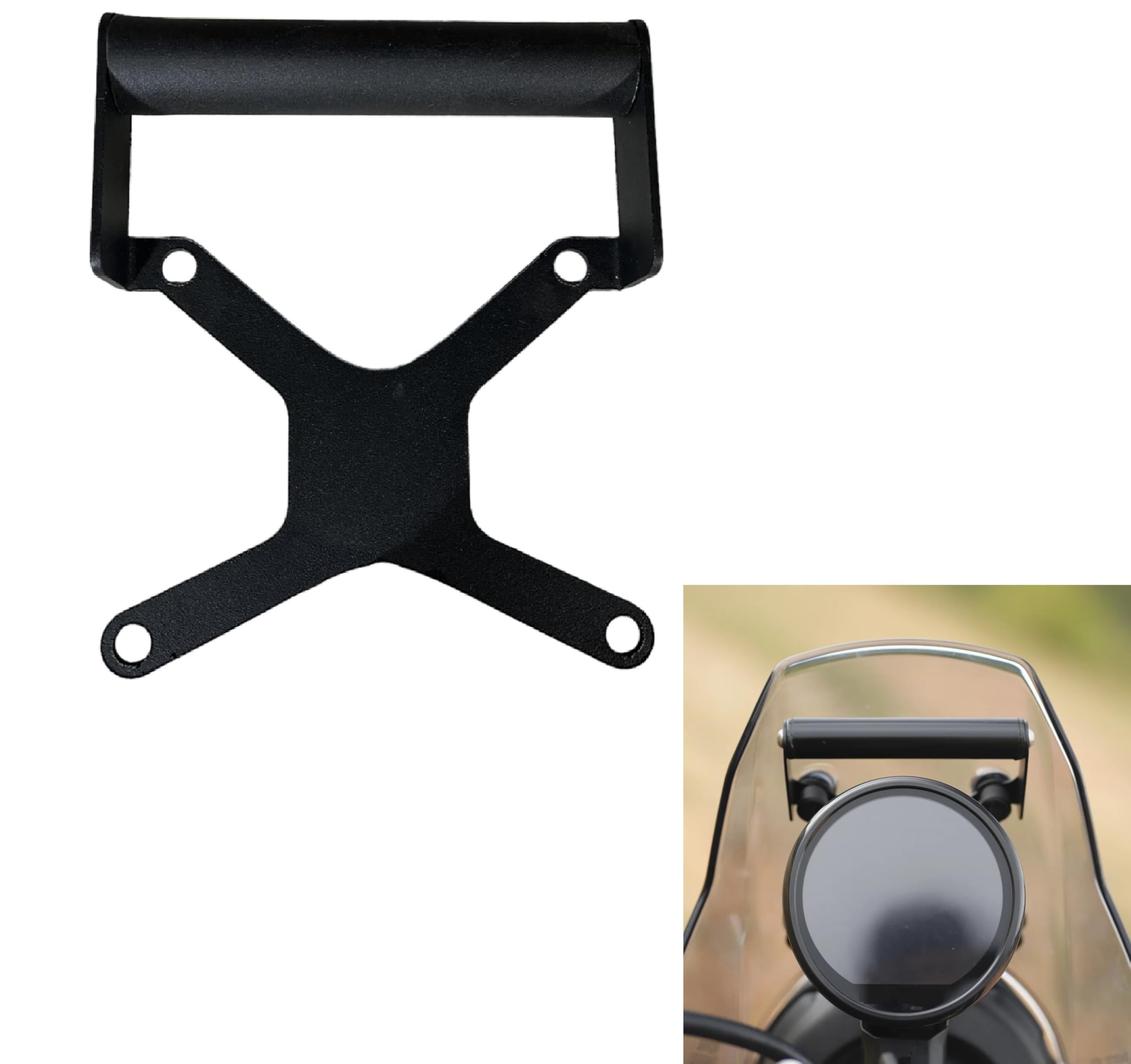 Auto Spare hub ASH Motorcycle Smartphone Mount RE Himalayan Mobile Phone Holder GPS Frame Mount Himalayan 450 Model Bike-image-40