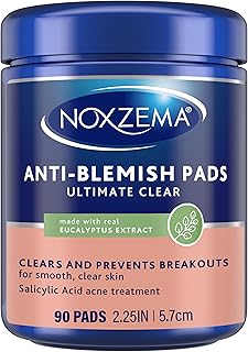 Noxzema Las almohadillas faciales transparent...