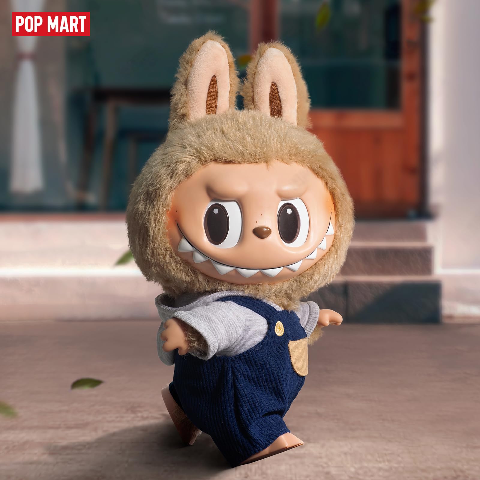 【2点】POP MART LABUBU TIME TO CHILL Plush POP MART The Monsters LABUBU Time to Chill Boneca de Pelúcia