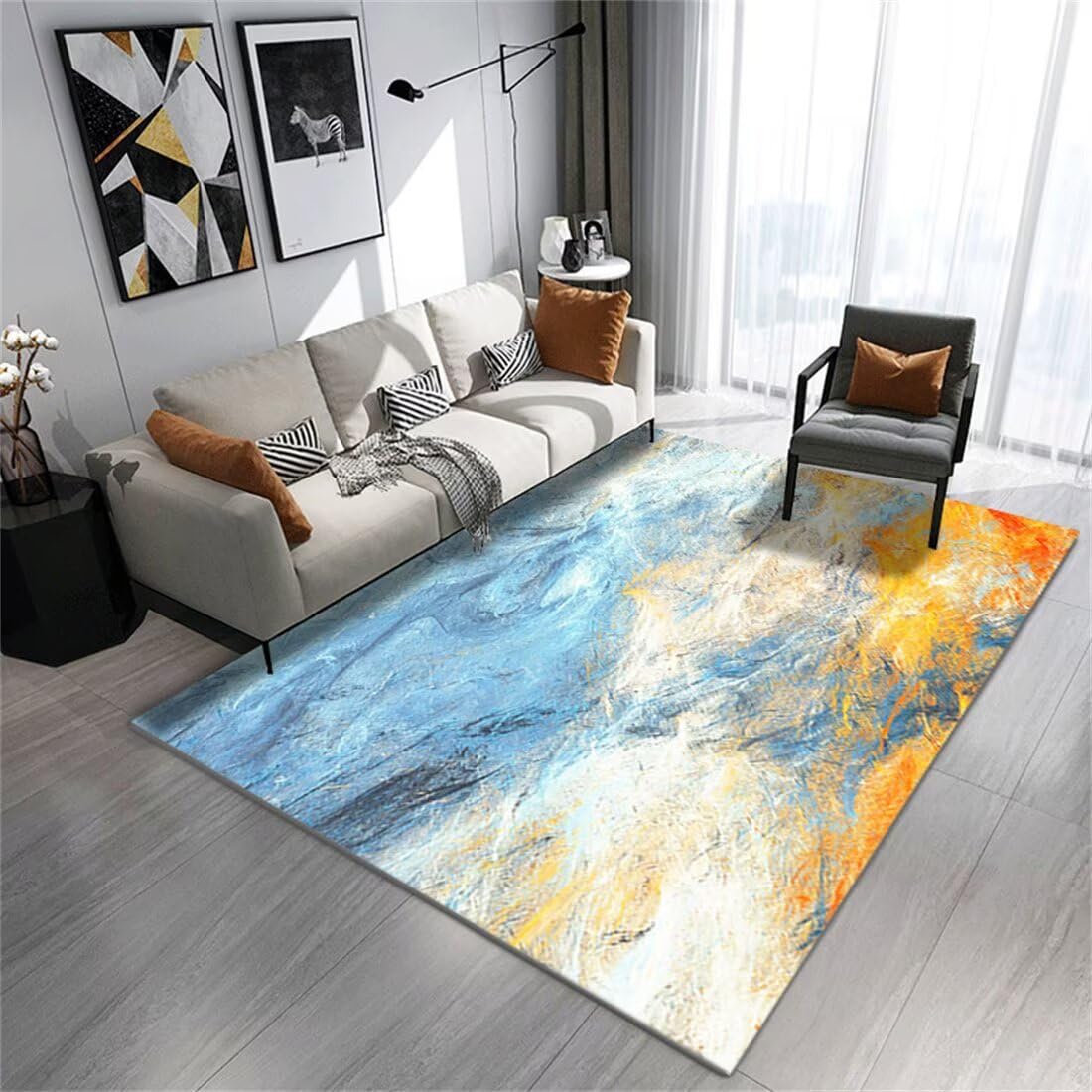 Tapis de chambre chaud et confortable haute densité pour décoration ado 80x160