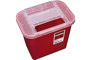 Sharps Container 2 Gallon, Clear Lid: Ultimate Medical Waste Disposal Solution