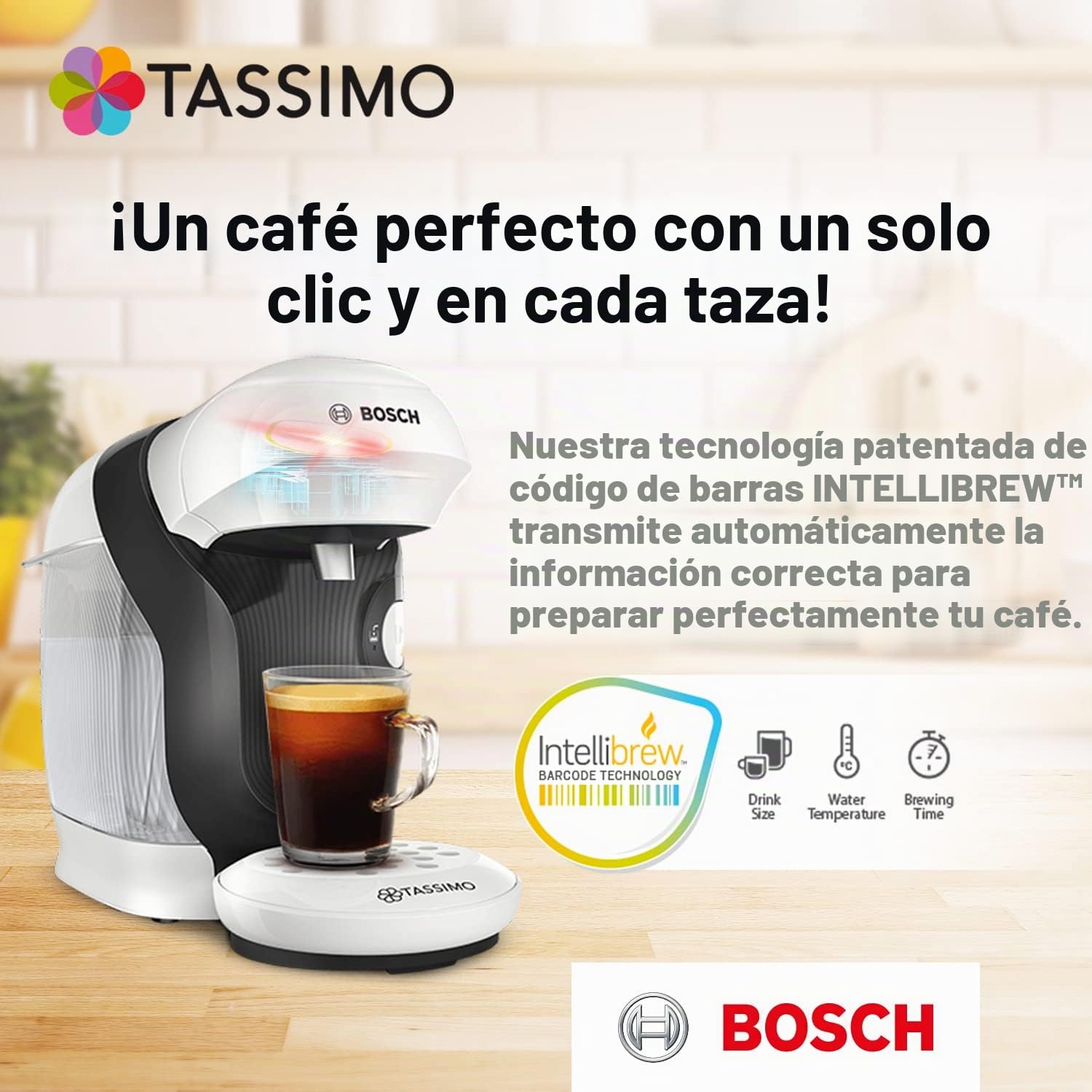 Tassimo, Surtido de 64 Dosis Café L'OR, Compatibles con Máquinas, XL Clásico/Intense, Espresso Fortissimo, Cappuccino, Latte Macchiato, Lote de 5 paquetes