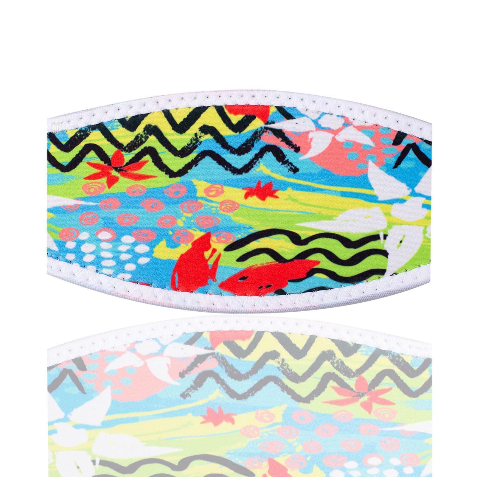 Diving Mask Slap Straps Cover Neoprene Creative Retro Swimming Goggles Glasses Strap Head Band Parts Accessories For Diving