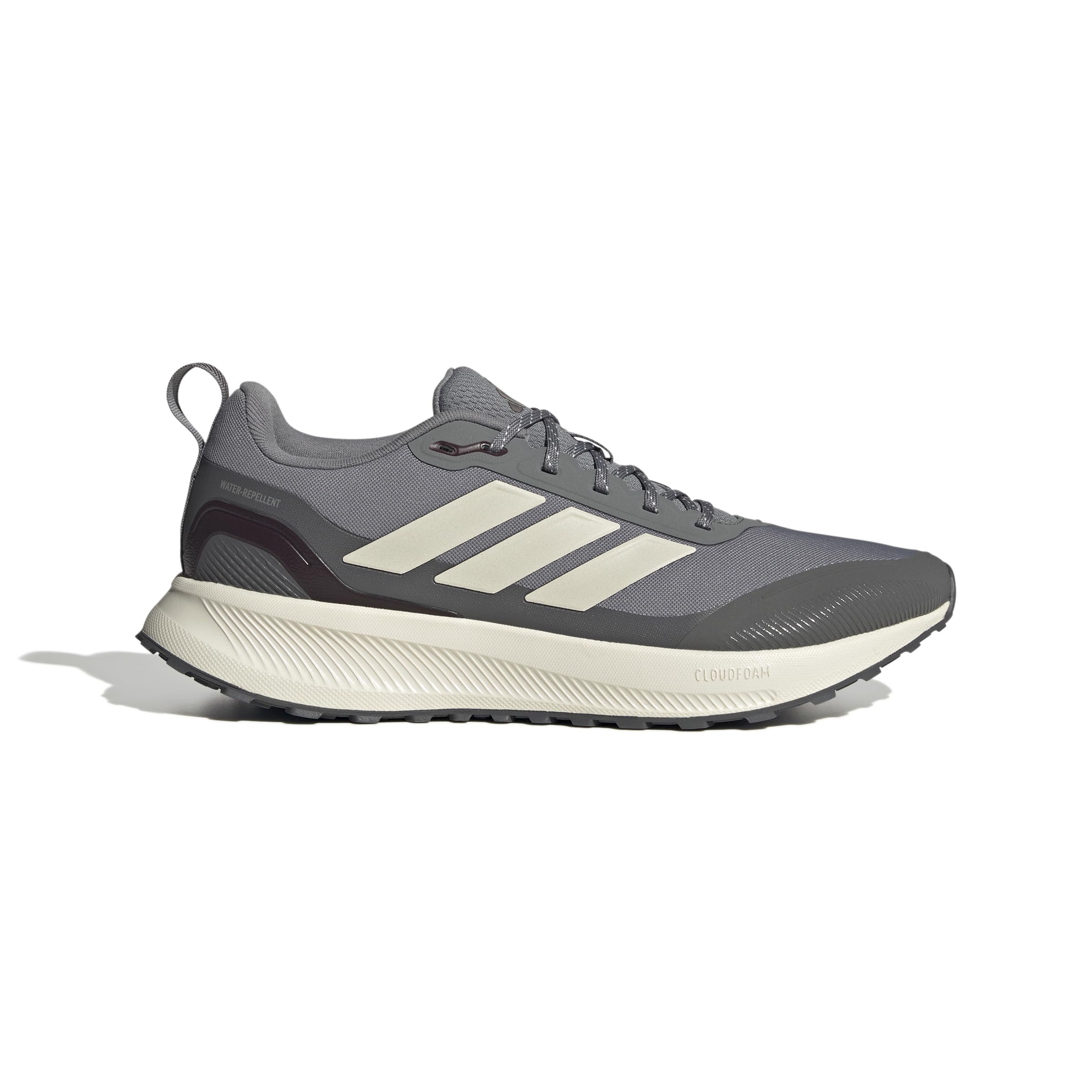 adidas Mężczyźni RUNFALCON 5 TR RUNNING SHOES, grey three/chalk white/grey four, 42 EU