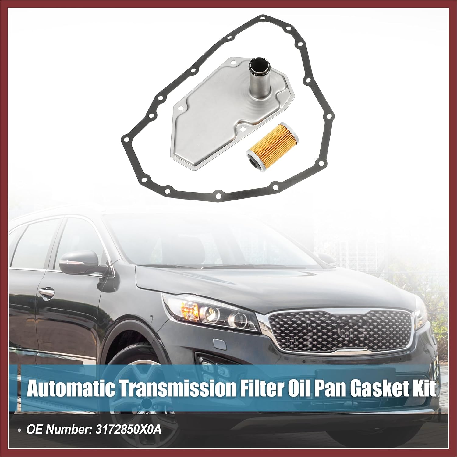 1 Set Transmission Filter Oil Pan for NISSAN SENTRA VERSA 2012-2019 No.3172850X0A Replace Parts