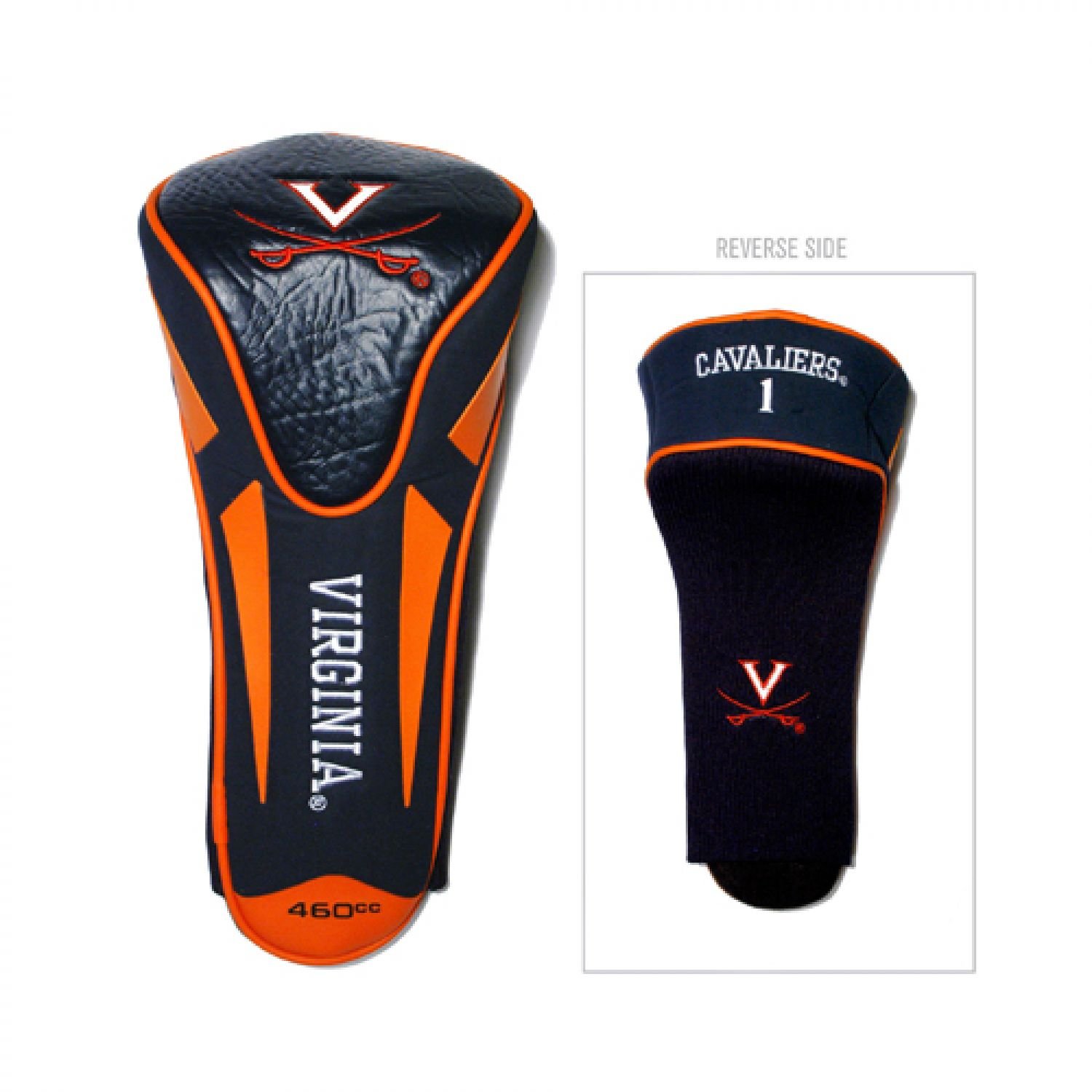 NCAA Virginia Cavaliers Navy Blue-Orange Jumbo Apex Headcover