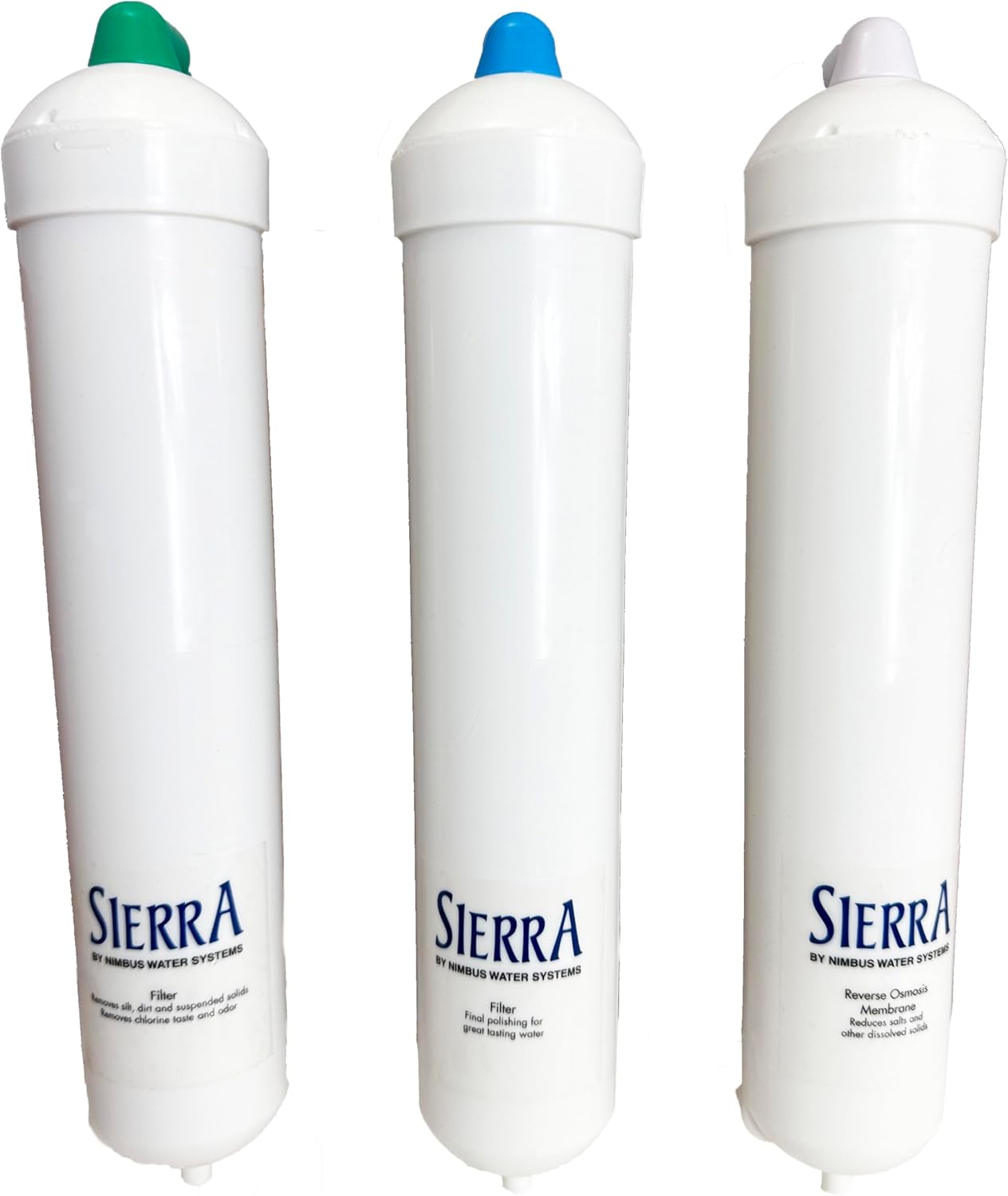 Nimbus Sierra Replacement Filter Kit, 104207, 104381, 104382, 104583, White
