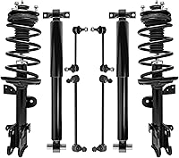 Detroit Axle 8pc Struts Shocks Kit for 2009-2015 Honda Pilot - Front Struts Coil Springs, Rear Shocks, Sway Bar Links, Easy Install 10-Year Warranty