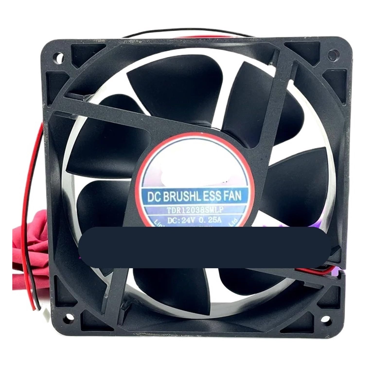 Ventilateur de serveur 24V DC TDR12038SMLP extracteur air 120mm refroidissement baie technique