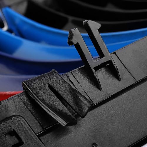 Miniatura 91 de Parrilla de riñón para parachoques delantero, color negro brillante, compatible con BMW X5 E70 X6 E71 2007-2014 doble listón doble línea Láminas