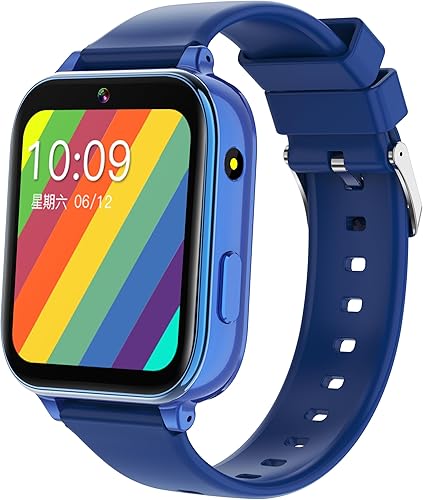Miniatura 12 de Reloj inteligente 4G para niños, reloj inteligente para niños y niñas, con llamadas, juegos SOS, cámara de alarma, calculadora de música, modo