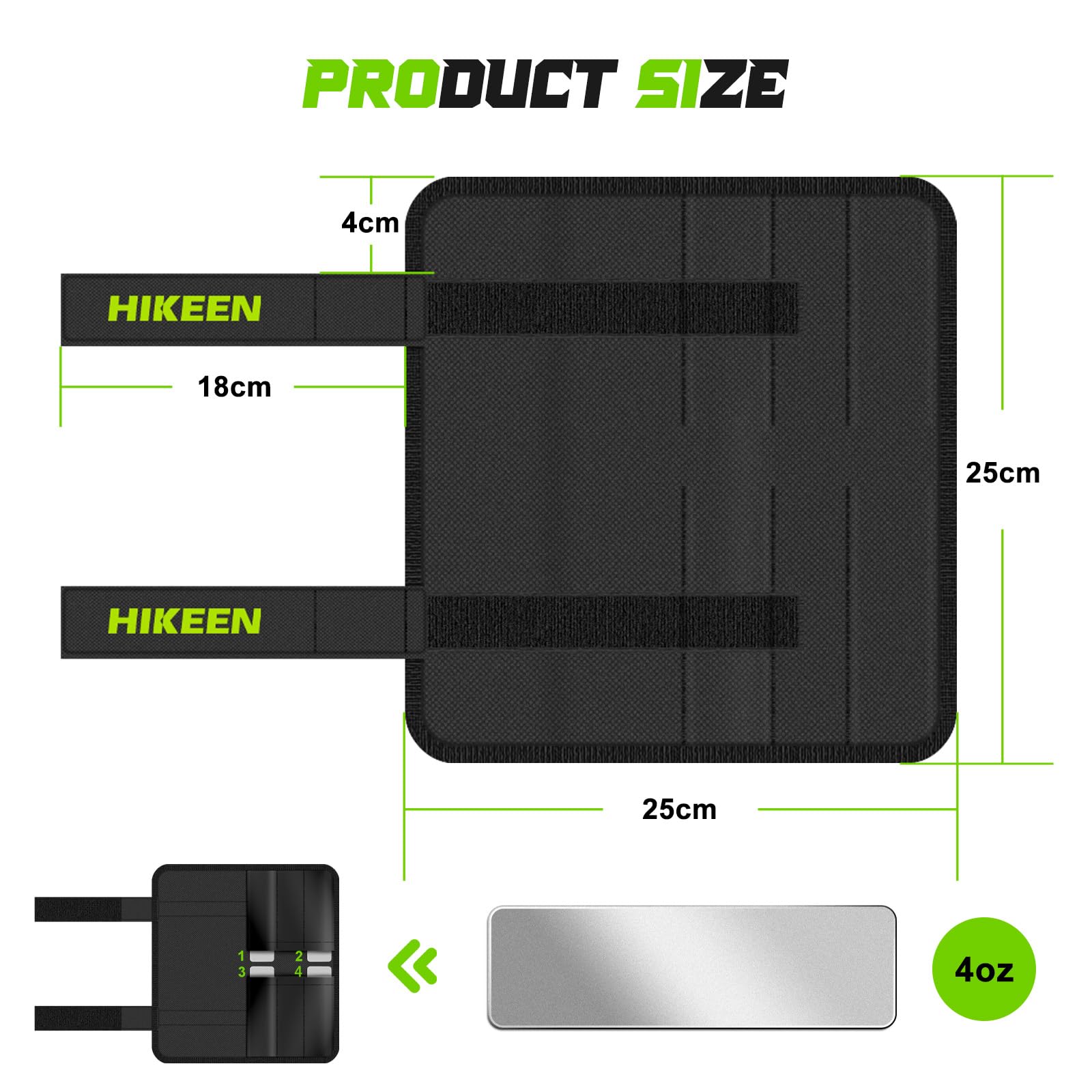 BOOSTEADY Peso Profesional para Palo de Hockey, Ajustable 4-16 Onzas, Entrenamiento Antideslizante