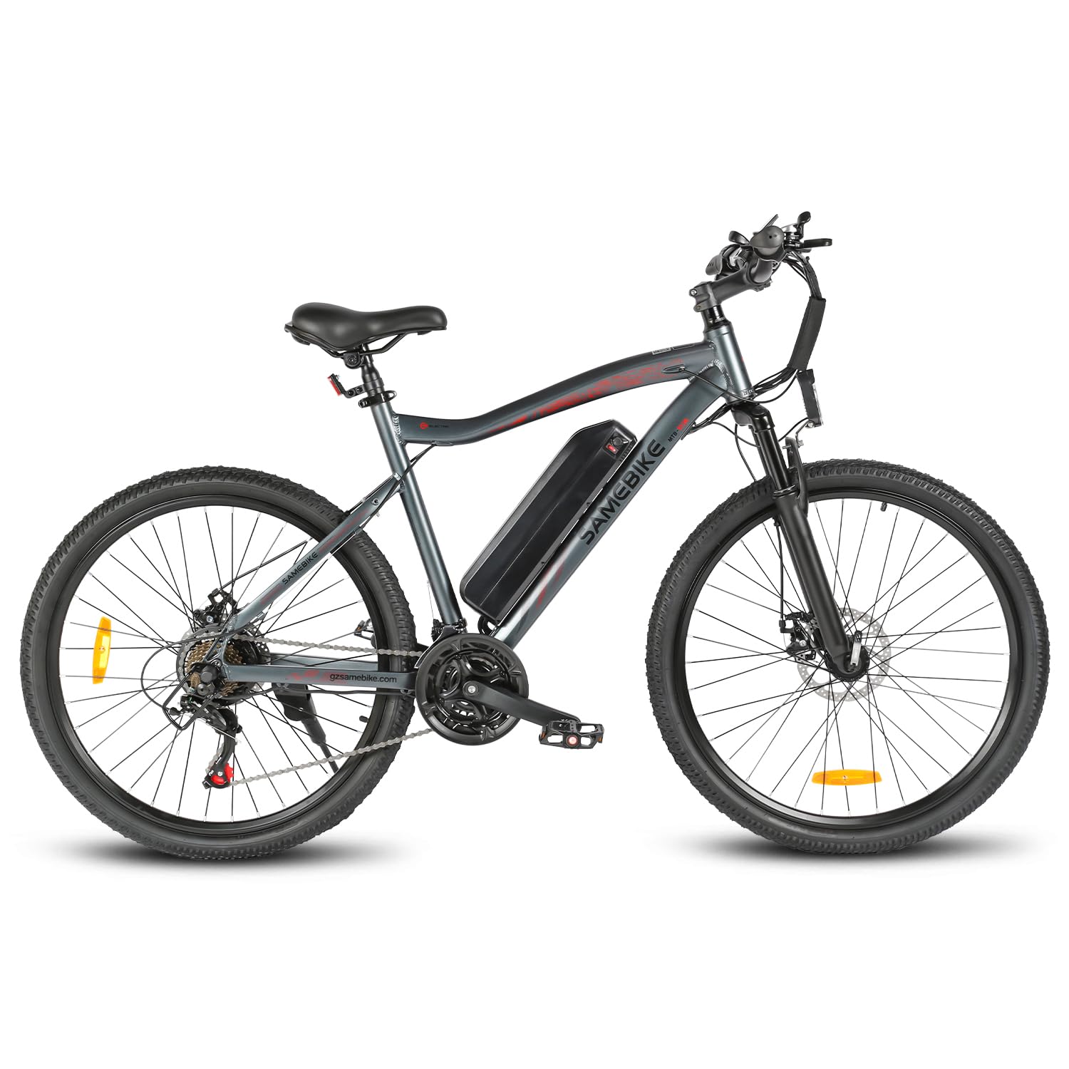 SY26-II Bicicleta Eléctrica 250W,Batería 36V13Ah,7 Velocidades,Frenos Disco