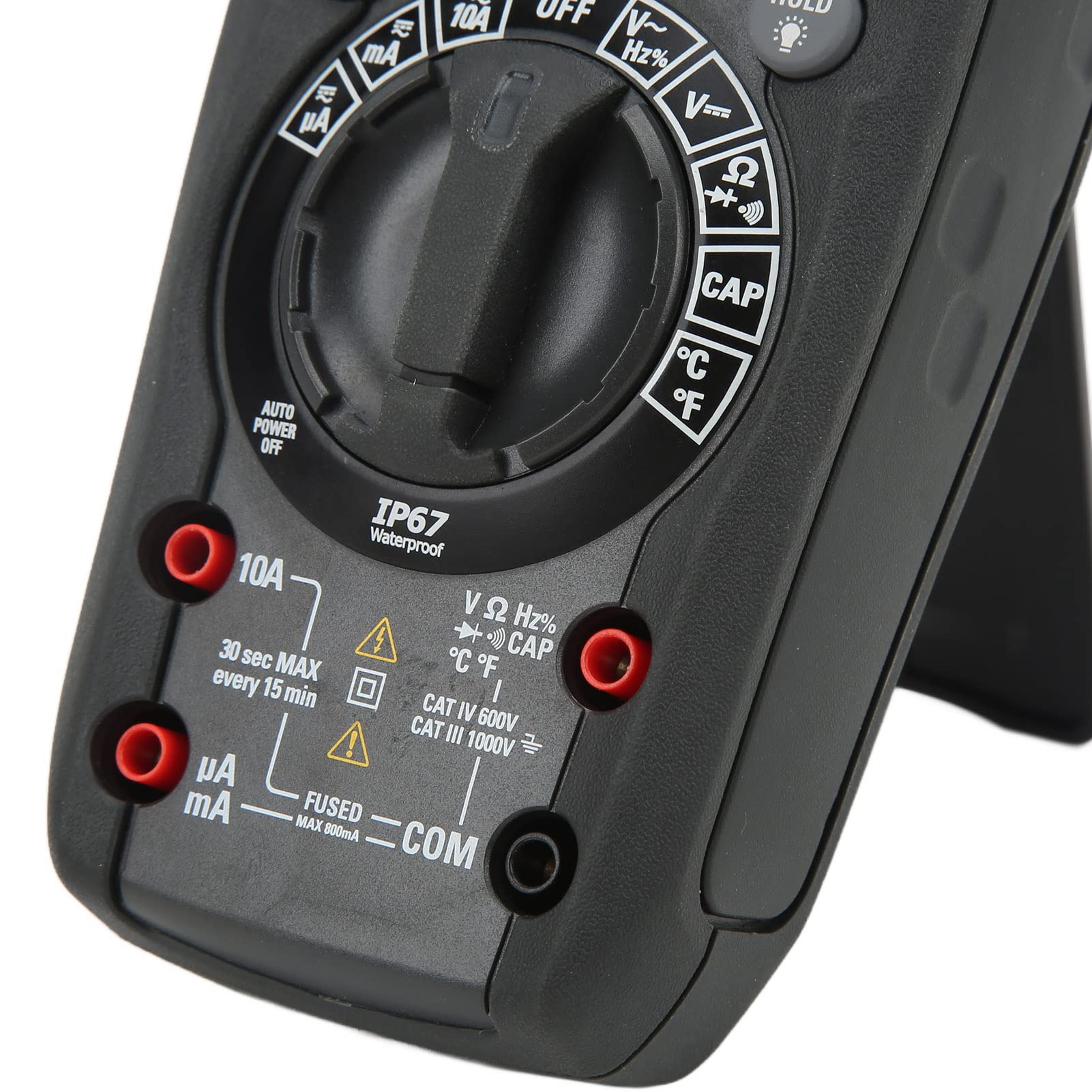 aqxreight DT965 Hochpräzises Multimeter, Multifunktionales True RMS-Digitalmessgerät für die Industrie Im Freien