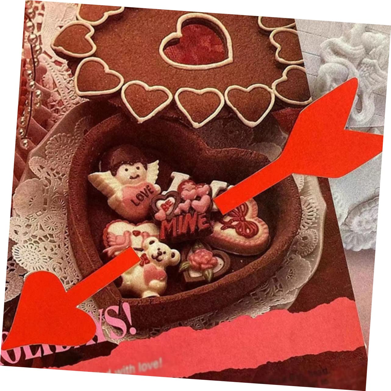 TOYANDONA 100stücke Romantische Cupid- Cupcake Topper Teiliges Dekorative Kucheneinsätze Für Valentinstag Hochzeit Und Festliche Anlässe Kreative Tortendeko Für Unvergessliche Feiern