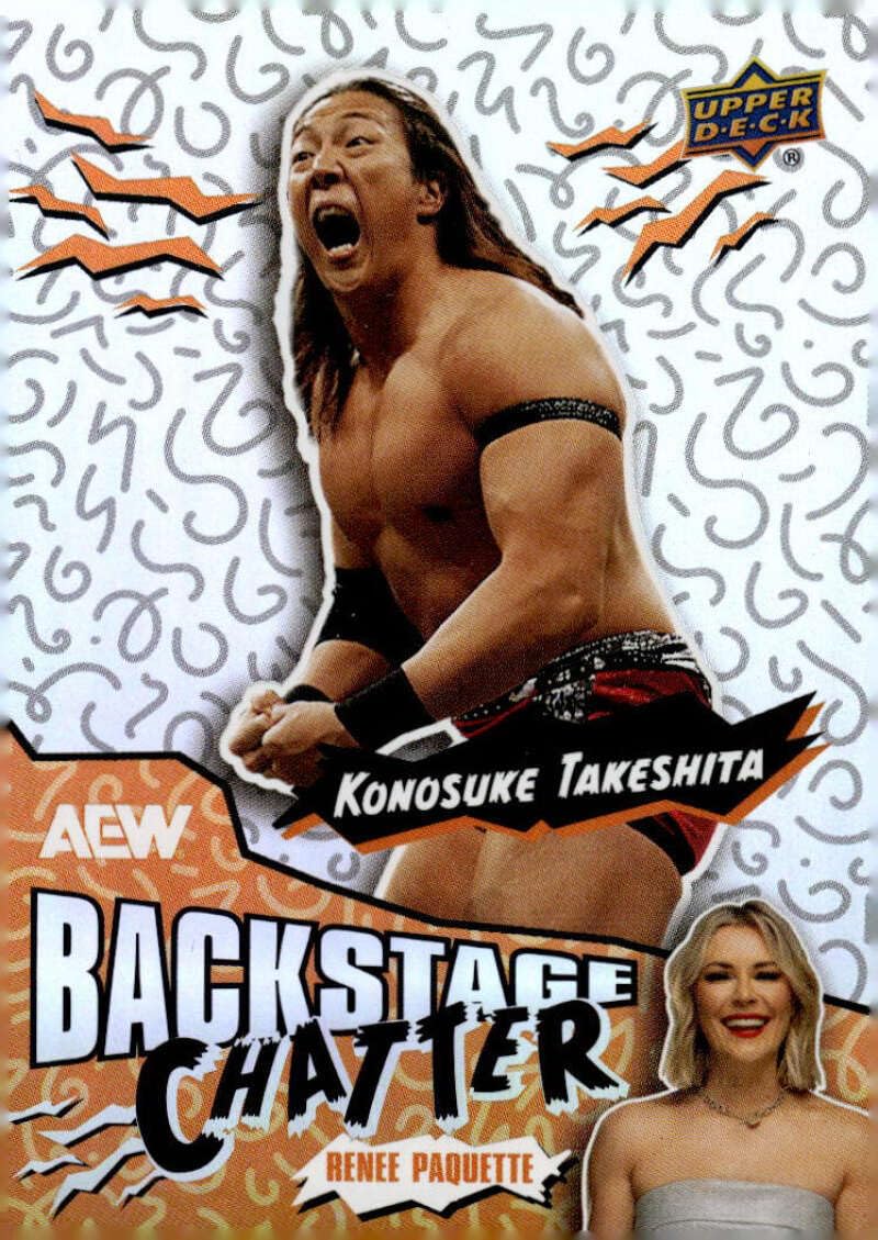 Amazon.com: KONOSUKE TAKESHITA 2025 Upper Deck AEW Collection