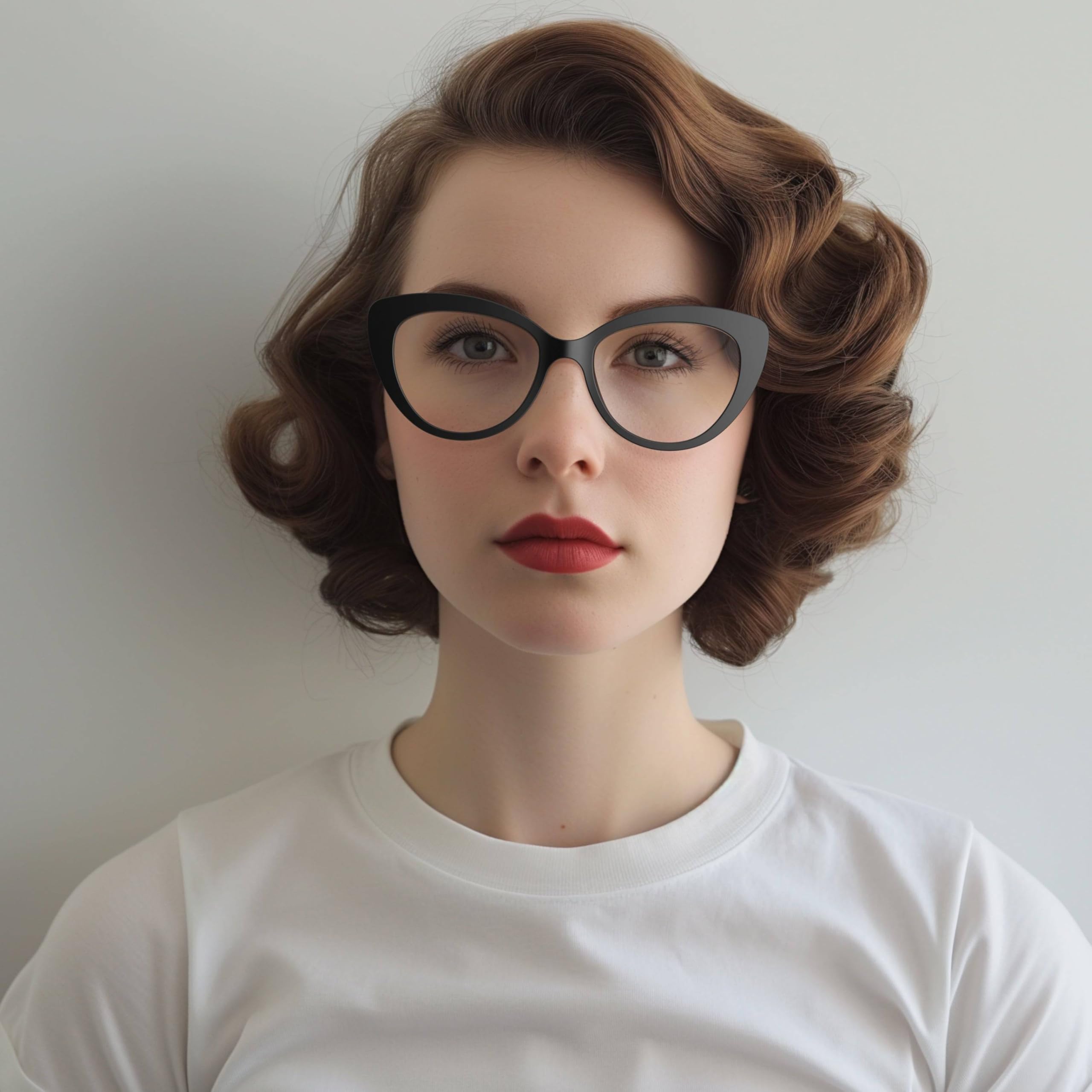 LONDON MOLE® Empress Lunettes de lecture | Lectures en forme d’œil de chat sympas | Femmes | Charnières à ressort
