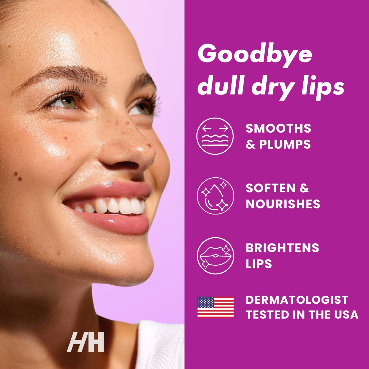 Exfoliante de labios 100% natural, exfoliante de labios de coco vegano, exfoliante suave, esmalte de labios de azúcar y exfoliante de labios para labios agrietados y secos, 1 onza (Bakuchiol)